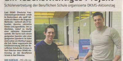 Ein lebenswichtiges Projekt