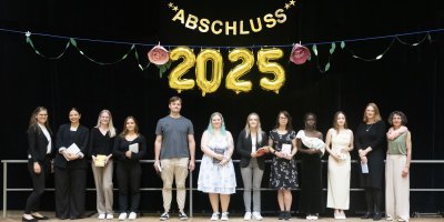 Verabschiedung von Auszubildenden aus der Beruflichen Schule in Bad Oldesloe